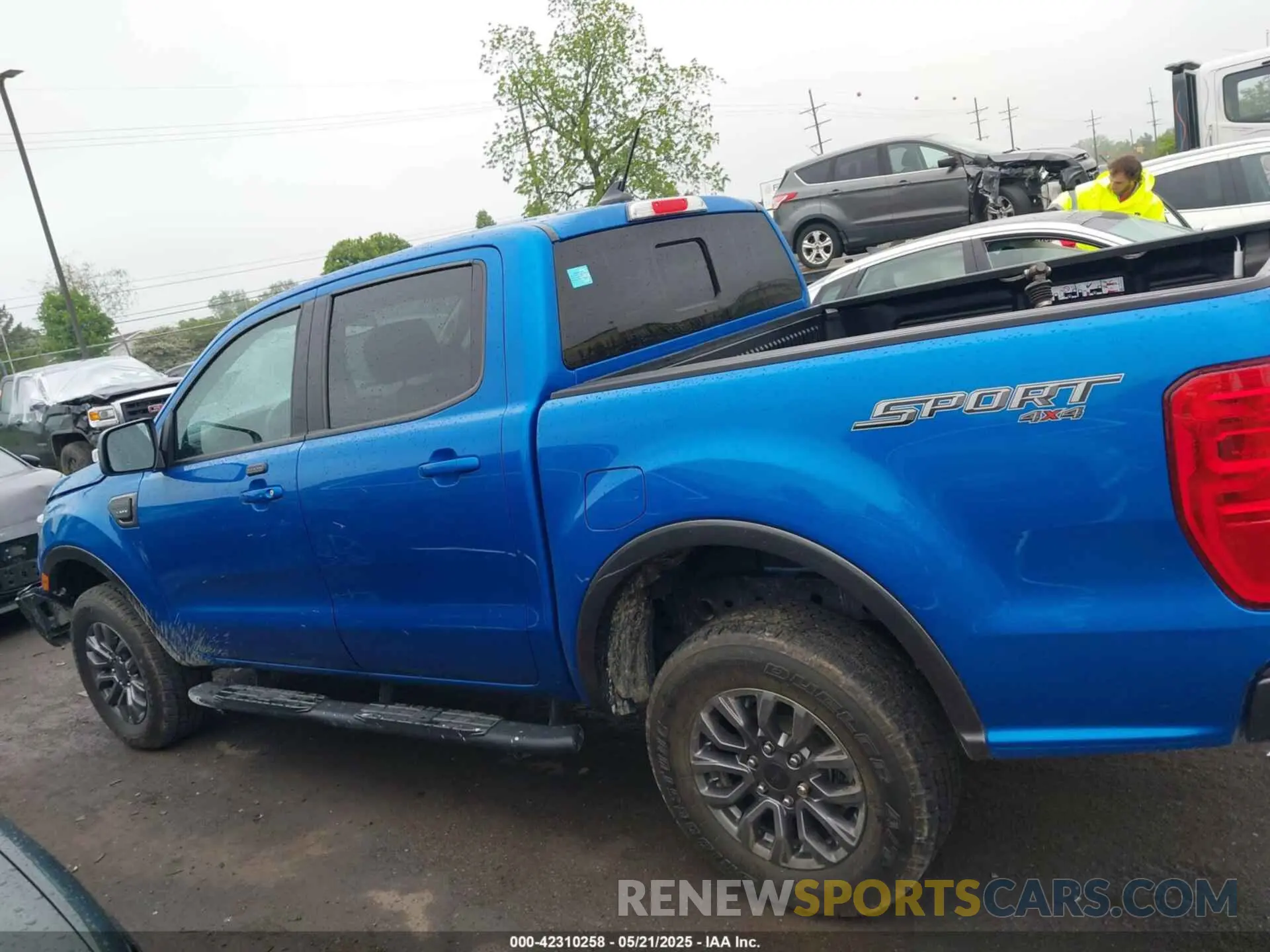 15 fotografías del automóvil dañado 1FTER4FH4MLE05749 FORD RANGER 2021