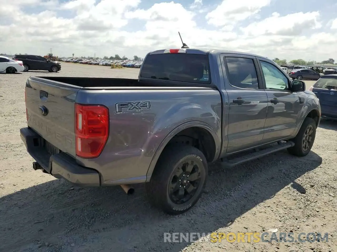 3 fotografías del automóvil dañado 1FTER4FH5MLD05921 FORD RANGER 2021