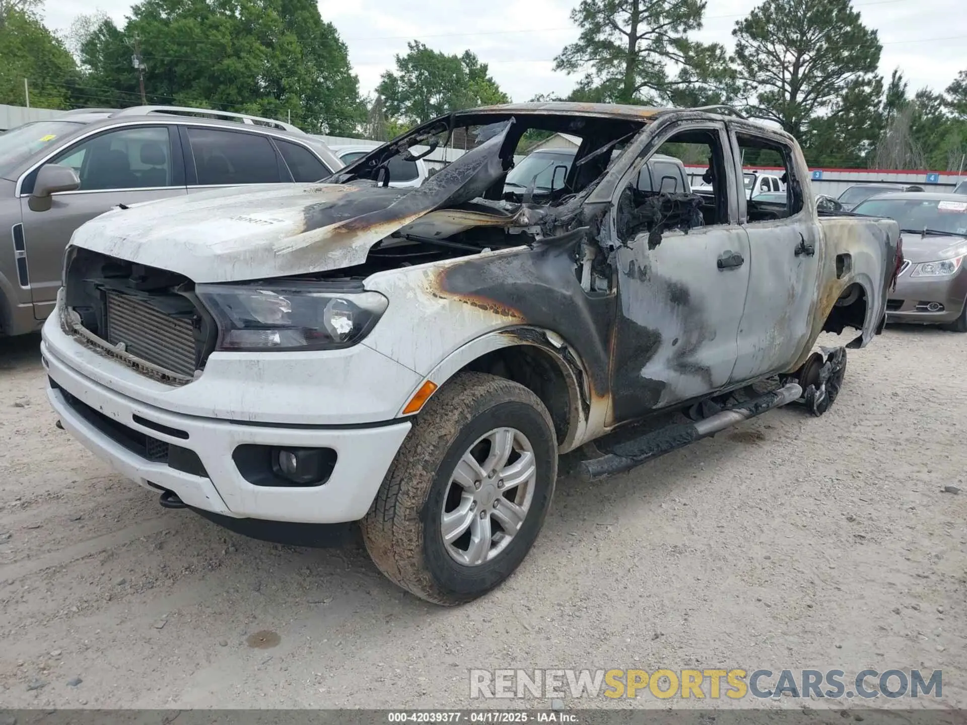 2 fotografías del automóvil dañado 1FTER4FH5MLD07958 FORD RANGER 2021