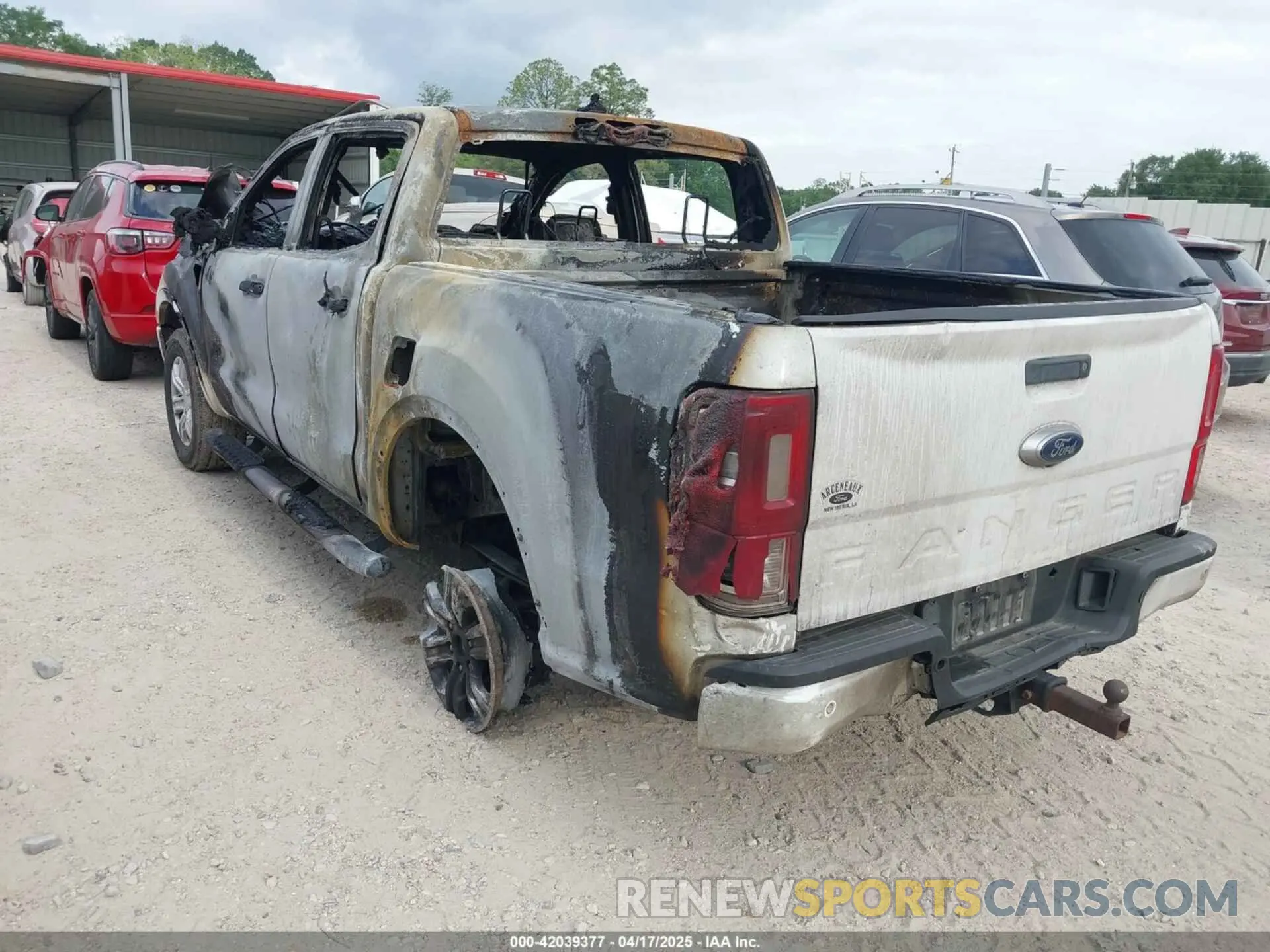 3 fotografías del automóvil dañado 1FTER4FH5MLD07958 FORD RANGER 2021