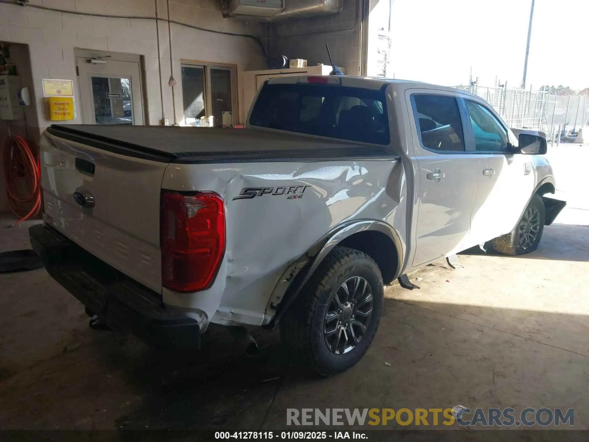 4 fotografías del automóvil dañado 1FTER4FH5MLD40345 FORD RANGER 2021