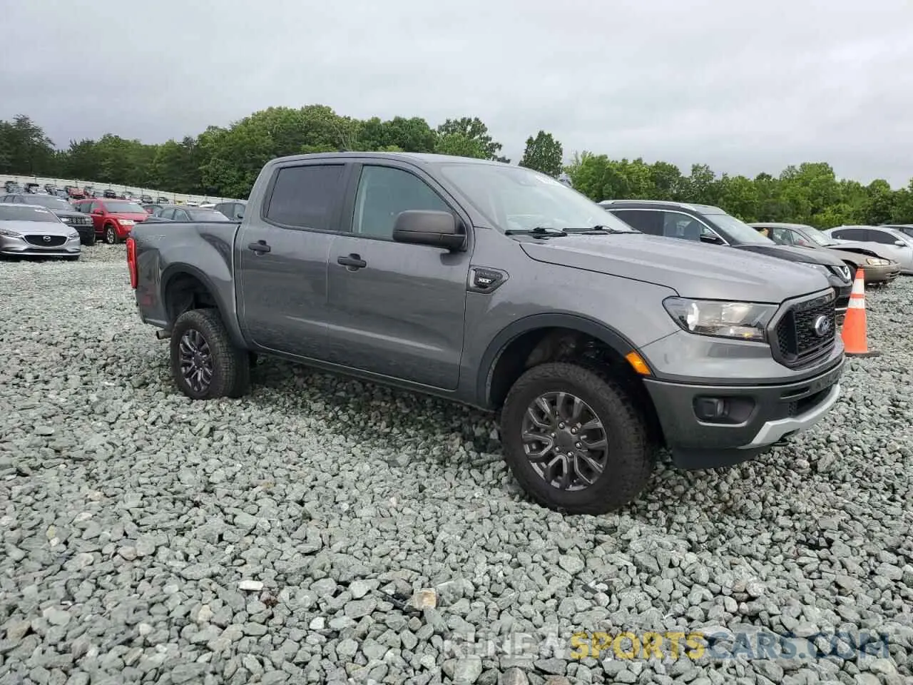 4 fotografías del automóvil dañado 1FTER4FH5MLD46243 FORD RANGER 2021