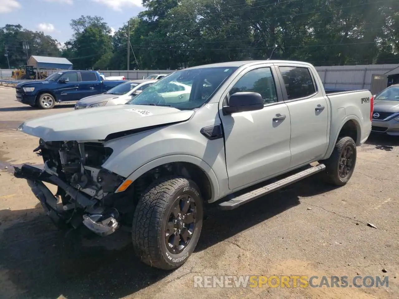 1 fotografías del automóvil dañado 1FTER4FH5MLD54696 FORD RANGER 2021