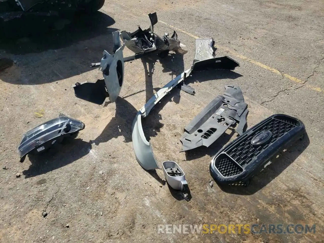 12 fotografías del automóvil dañado 1FTER4FH5MLD54696 FORD RANGER 2021