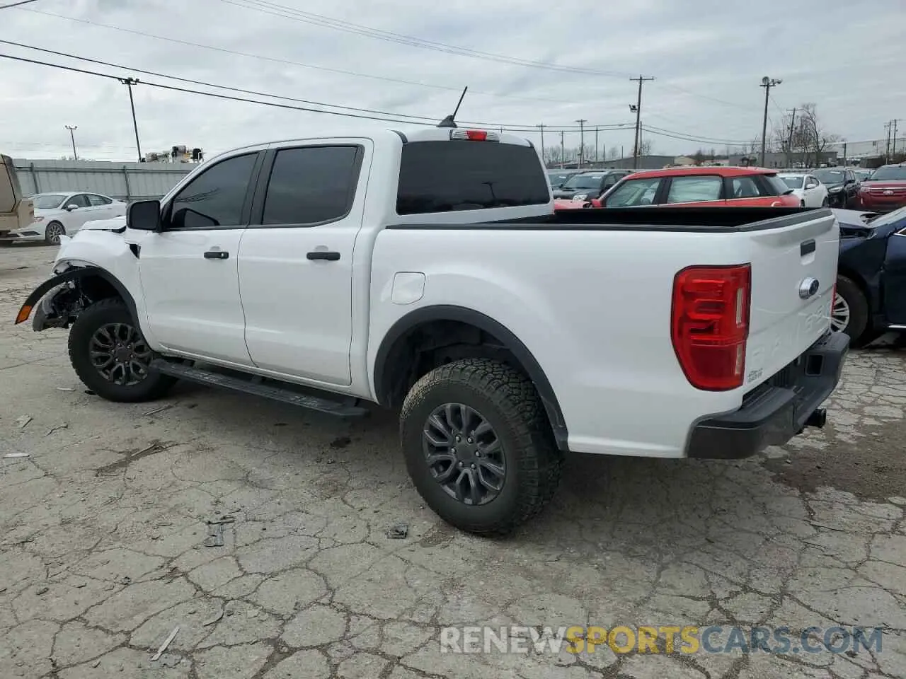 2 fotografías del automóvil dañado 1FTER4FH6MLD22114 FORD RANGER 2021
