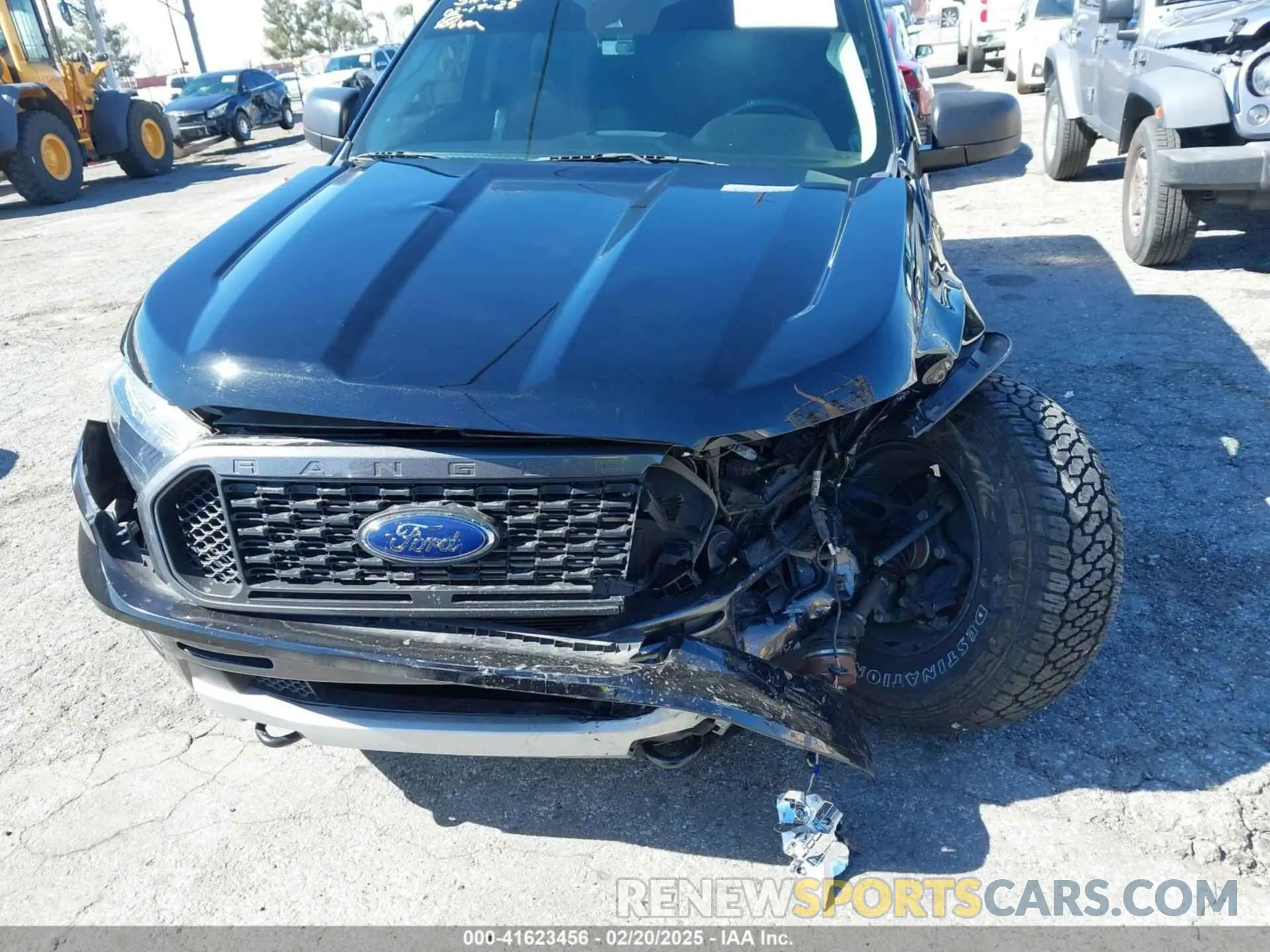 6 fotografías del automóvil dañado 1FTER4FH7MLD10330 FORD RANGER 2021