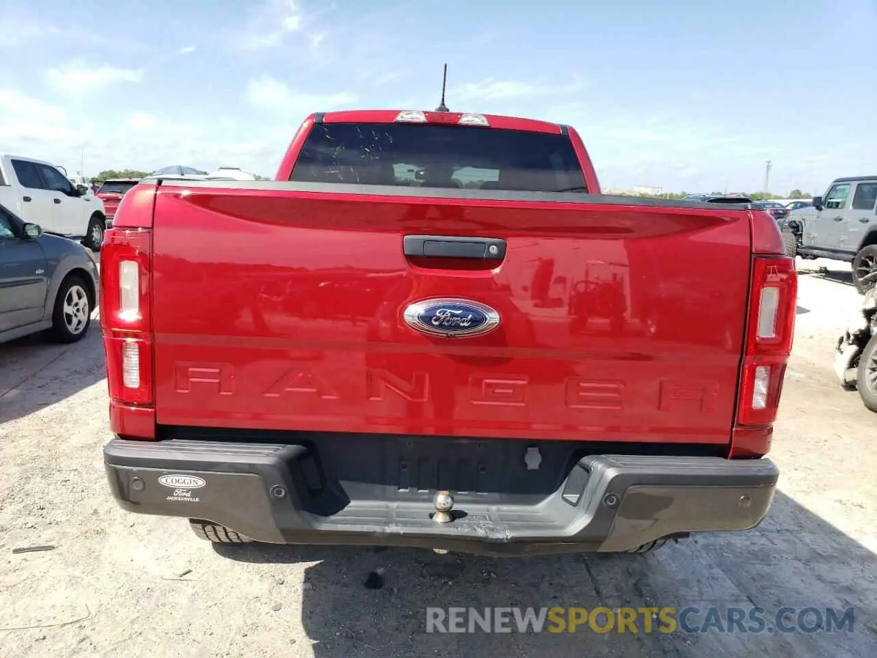 6 fotografías del automóvil dañado 1FTER4FH7MLD15155 FORD RANGER 2021