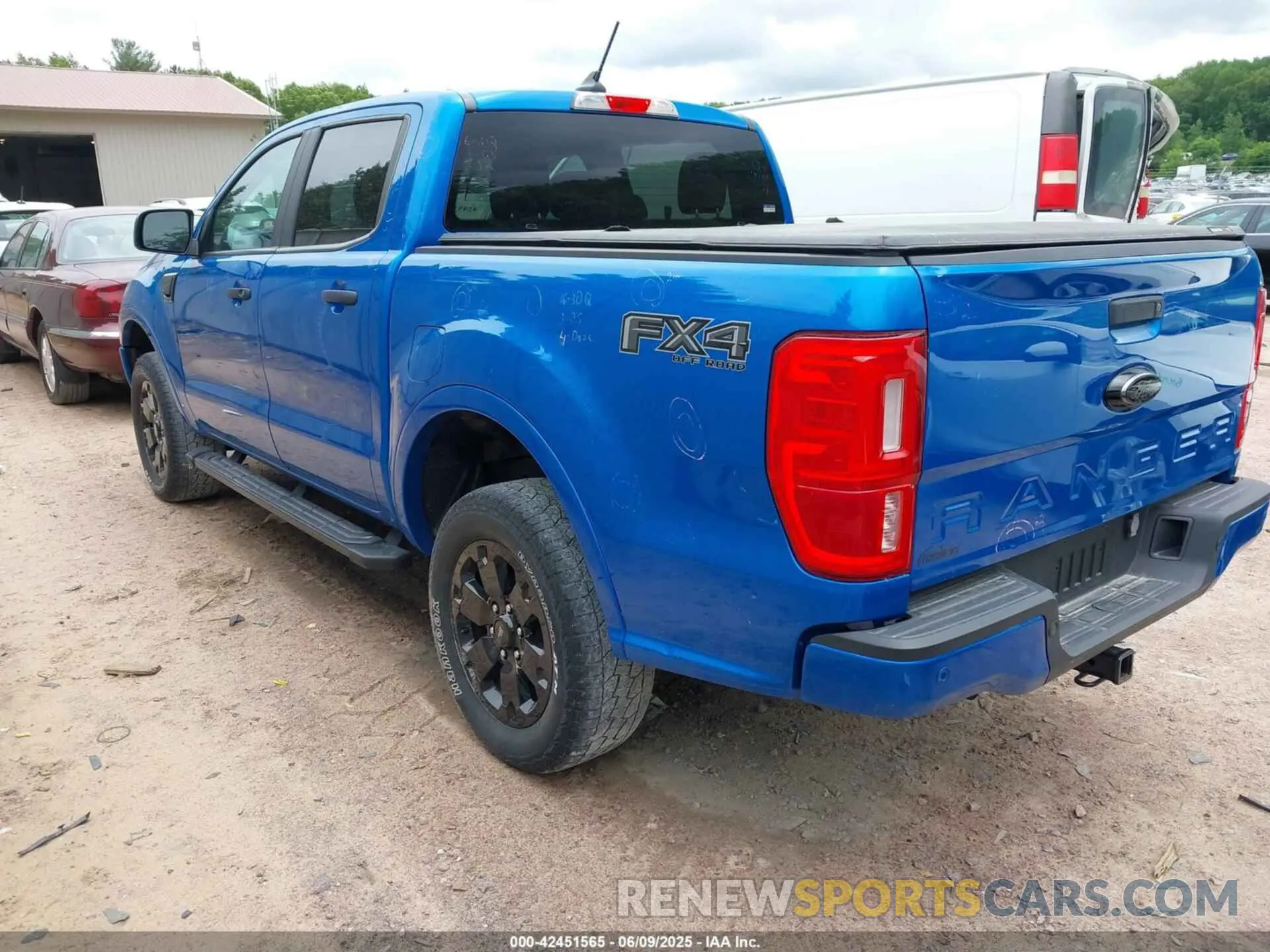 3 fotografías del automóvil dañado 1FTER4FH7MLD49547 FORD RANGER 2021