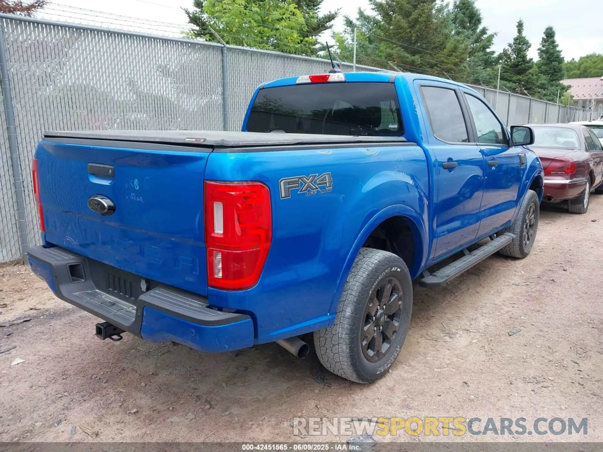 4 fotografías del automóvil dañado 1FTER4FH7MLD49547 FORD RANGER 2021