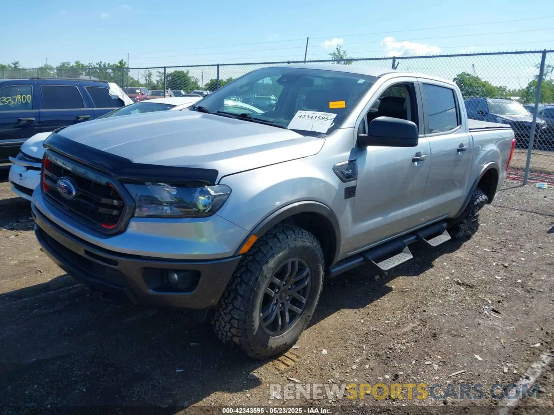 2 fotografías del automóvil dañado 1FTER4FH7MLD52304 FORD RANGER 2021