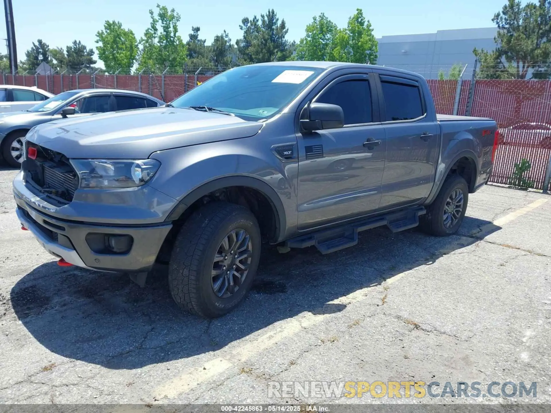 2 fotografías del automóvil dañado 1FTER4FH7MLD73427 FORD RANGER 2021