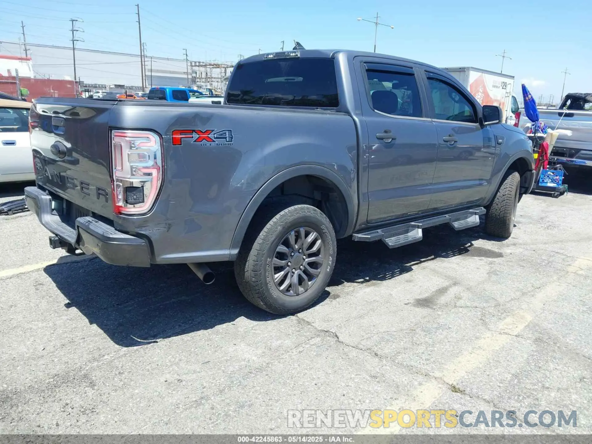 4 fotografías del automóvil dañado 1FTER4FH7MLD73427 FORD RANGER 2021