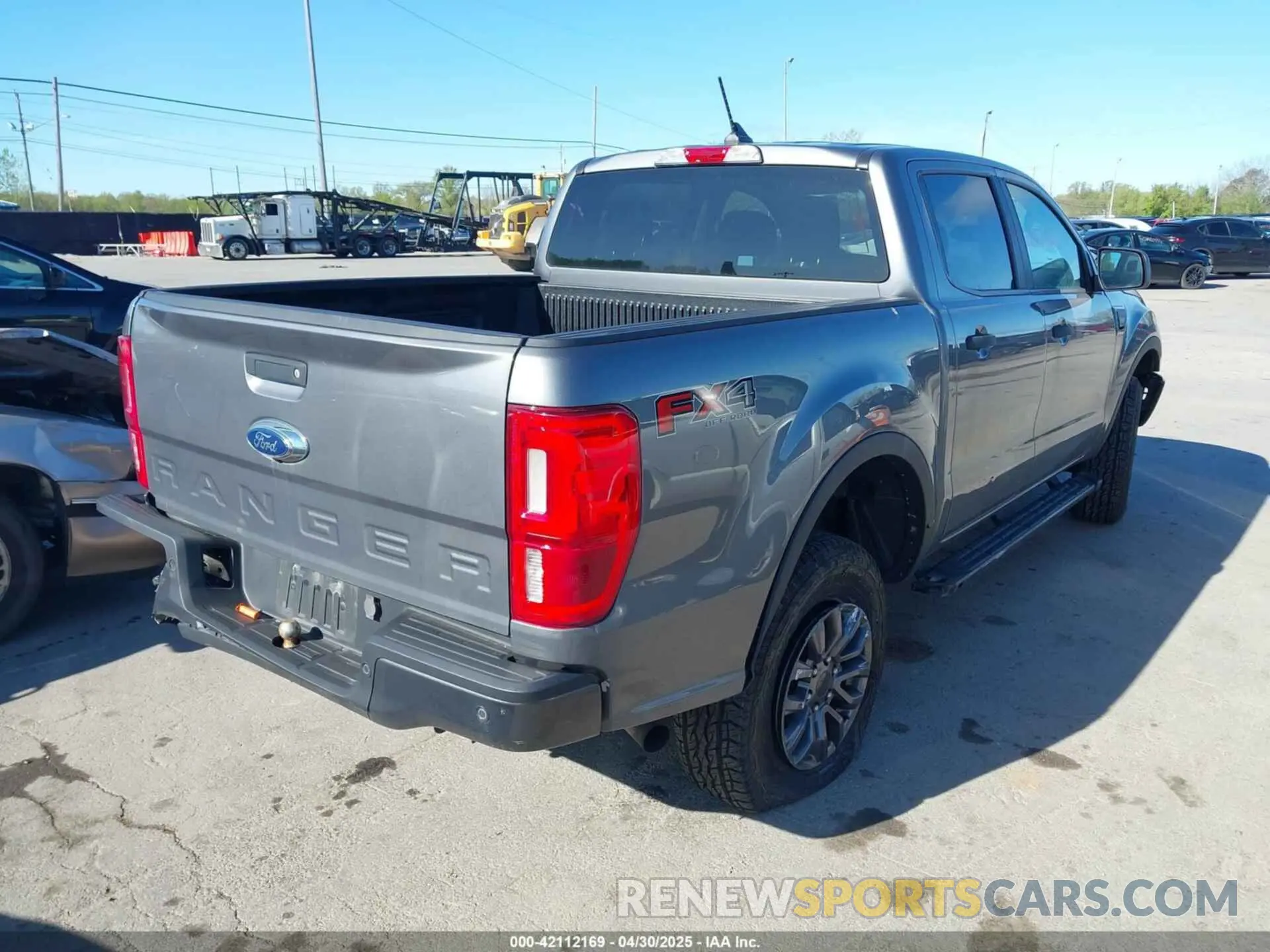 4 fotografías del automóvil dañado 1FTER4FH7MLD79535 FORD RANGER 2021