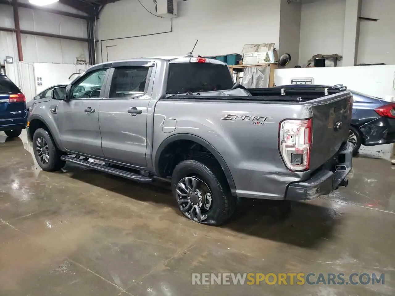 2 fotografías del automóvil dañado 1FTER4FH8MLD15794 FORD RANGER 2021