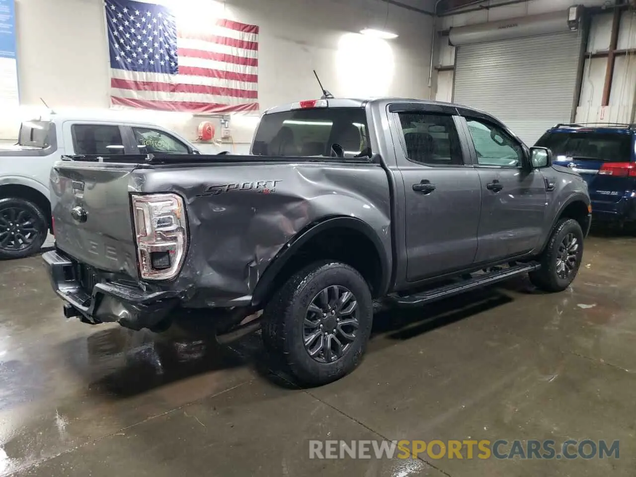 3 fotografías del automóvil dañado 1FTER4FH8MLD15794 FORD RANGER 2021