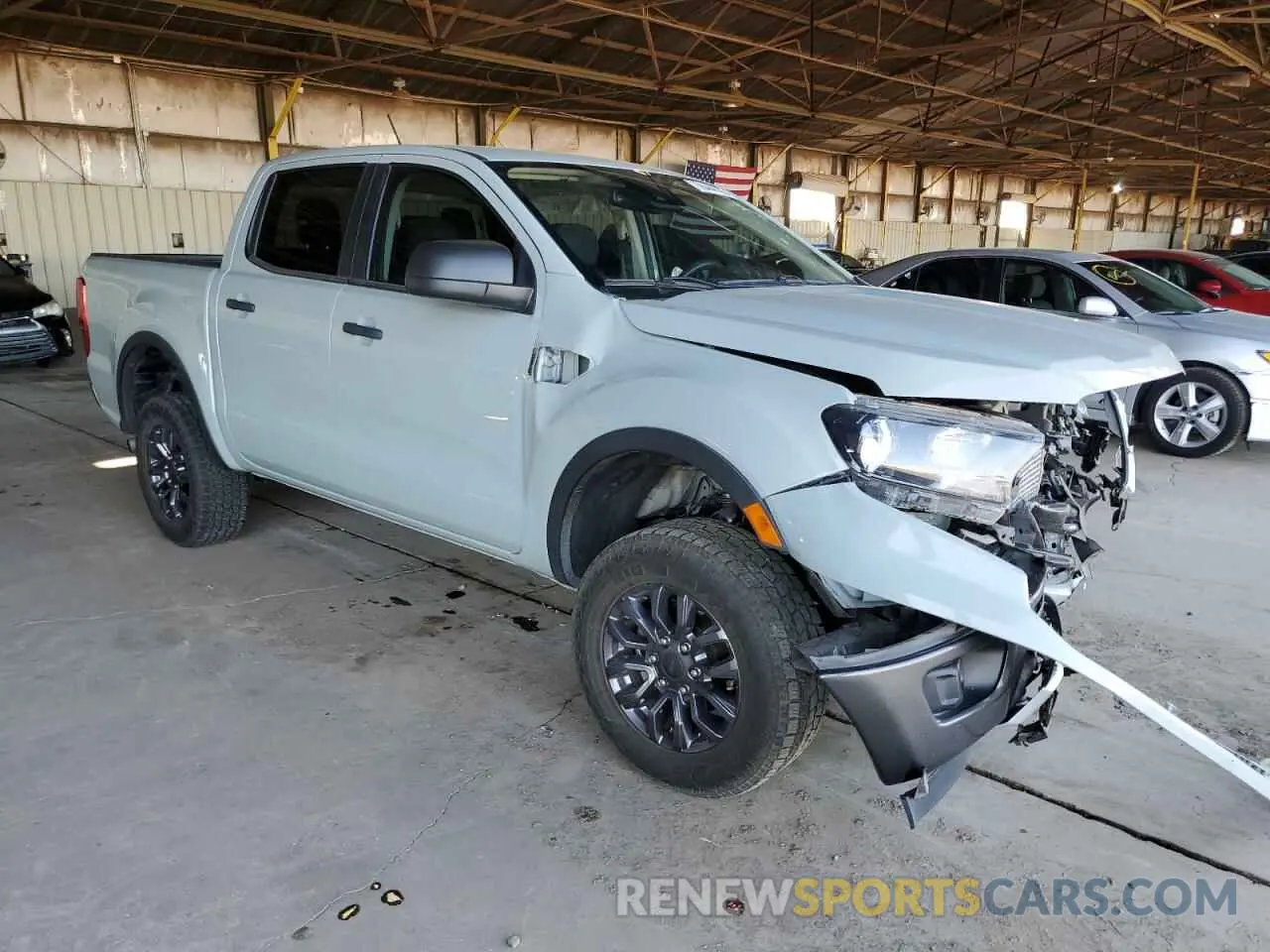 4 fotografías del automóvil dañado 1FTER4FH8MLD32580 FORD RANGER 2021