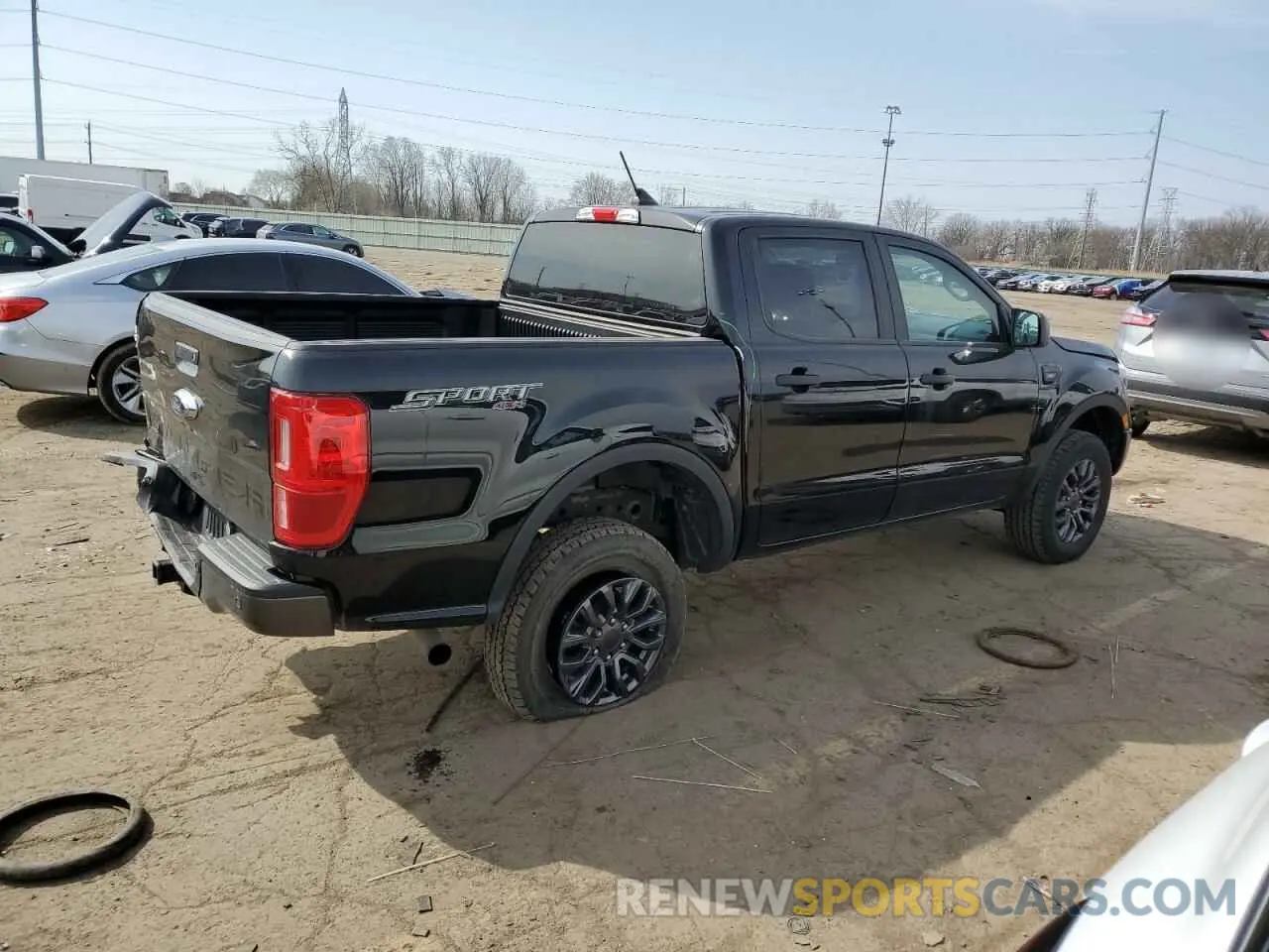 3 fotografías del automóvil dañado 1FTER4FH8MLD76529 FORD RANGER 2021