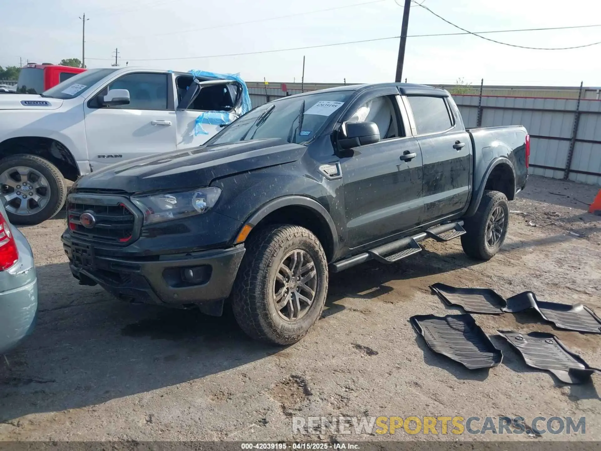2 fotografías del automóvil dañado 1FTER4FH8MLD78426 FORD RANGER 2021