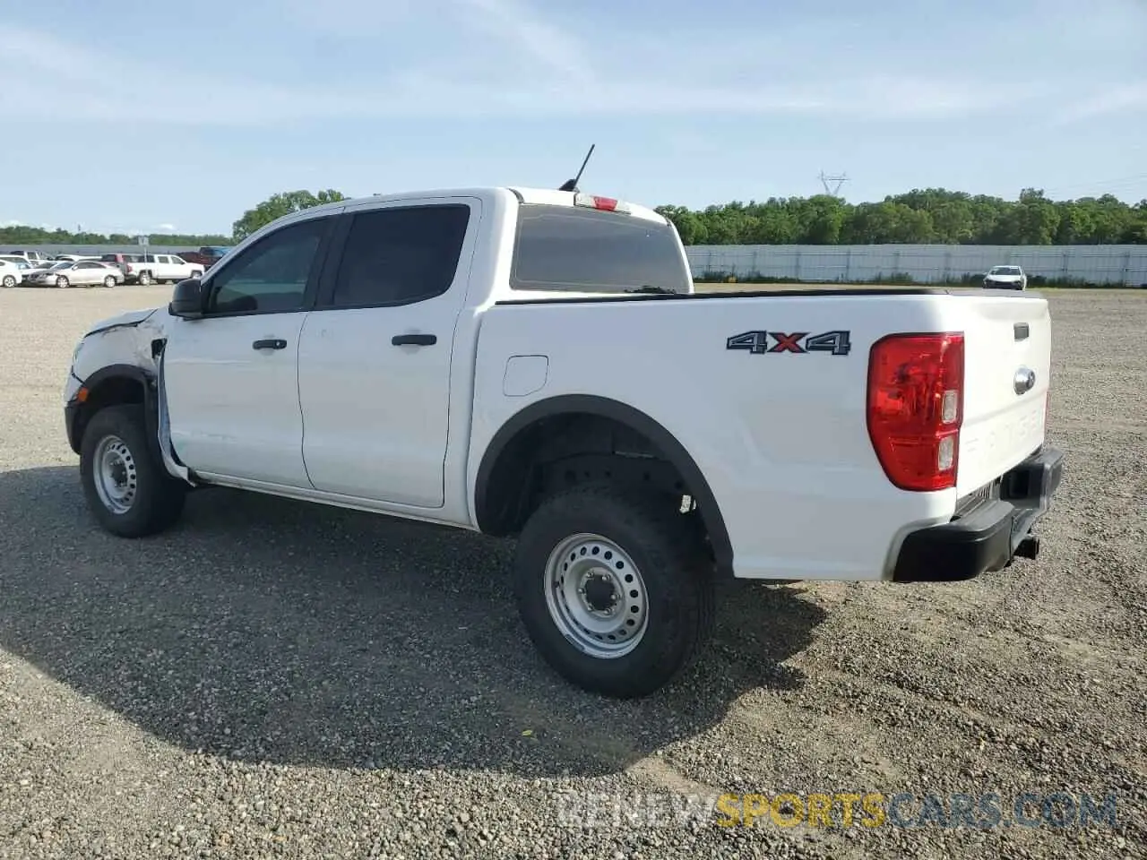 2 fotografías del automóvil dañado 1FTER4FH8MLD92553 FORD RANGER 2021