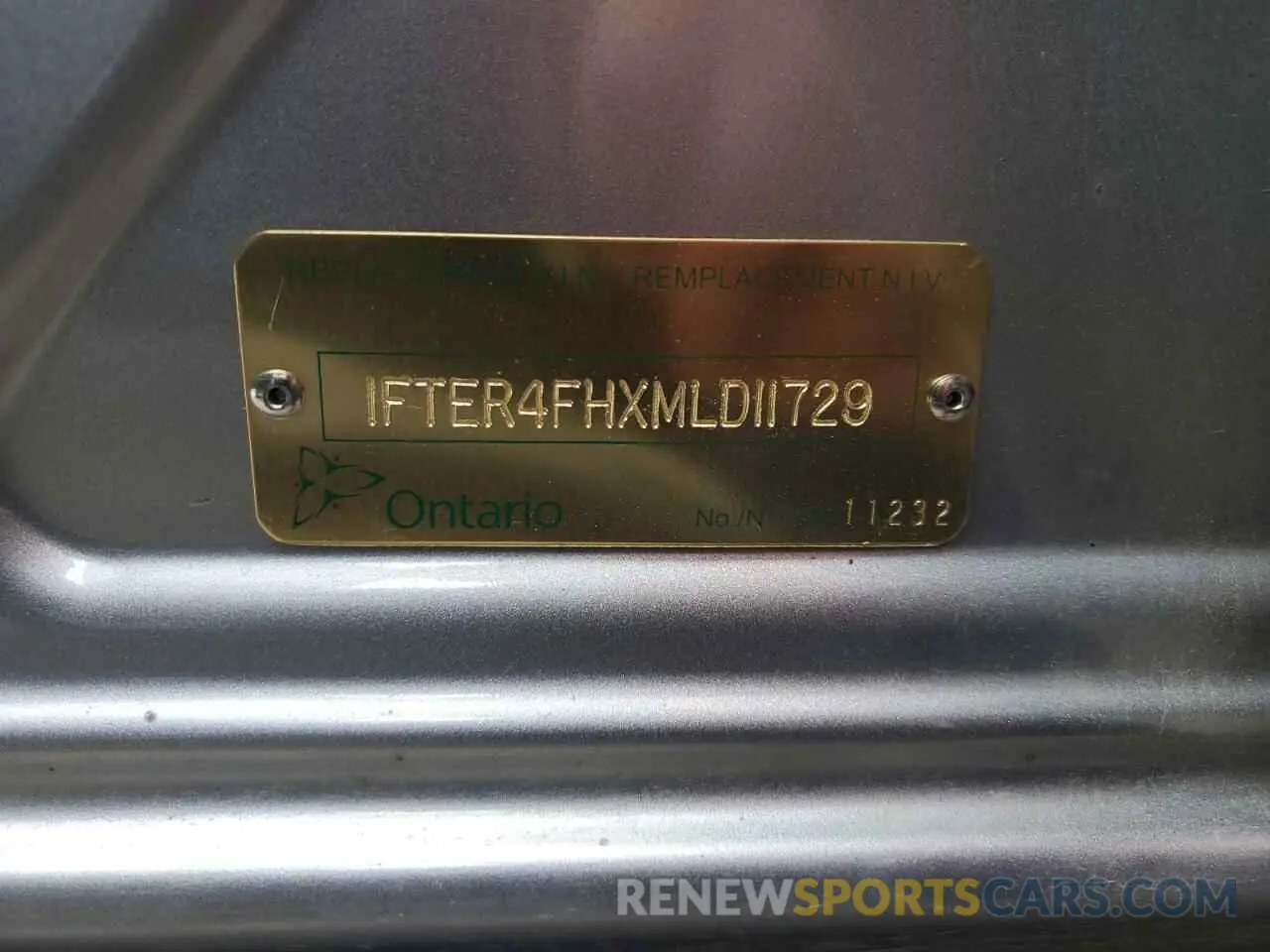 12 fotografías del automóvil dañado 1FTER4FHXMLD11729 FORD RANGER 2021