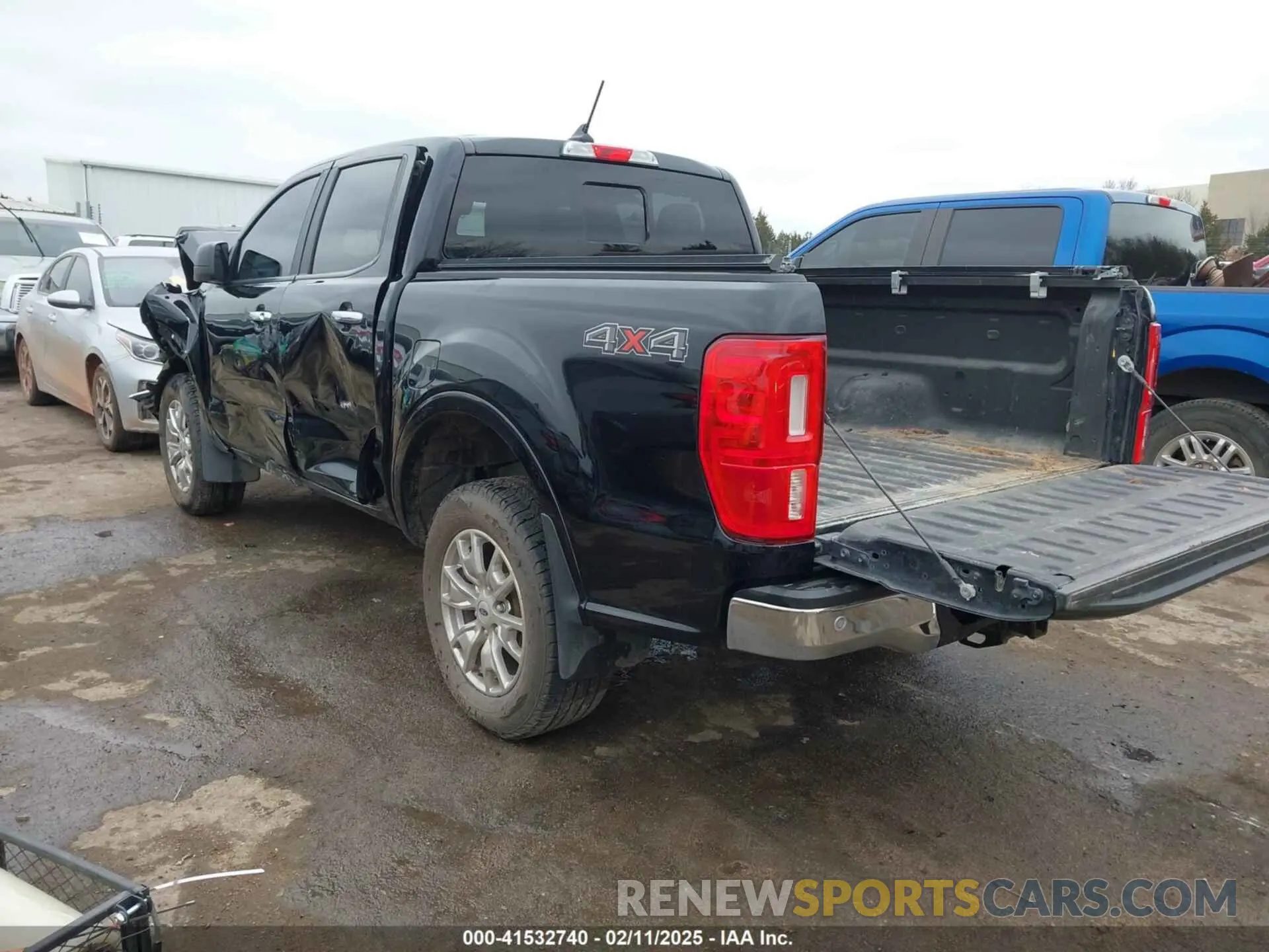 3 fotografías del automóvil dañado 1FTER4FHXMLD23153 FORD RANGER 2021