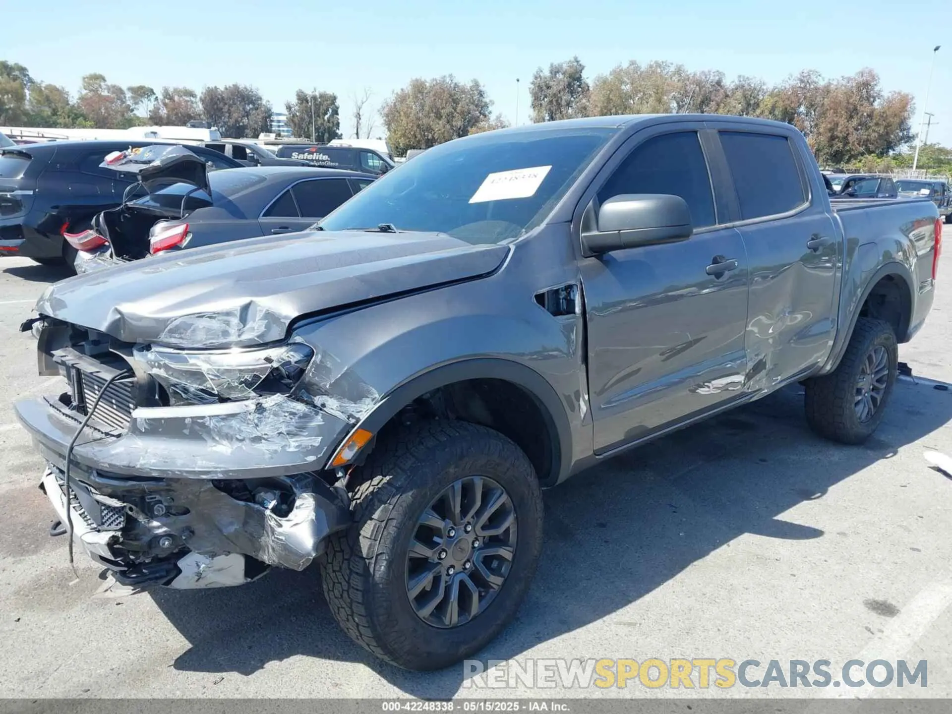2 fotografías del automóvil dañado 1FTER4FHXMLD25744 FORD RANGER 2021
