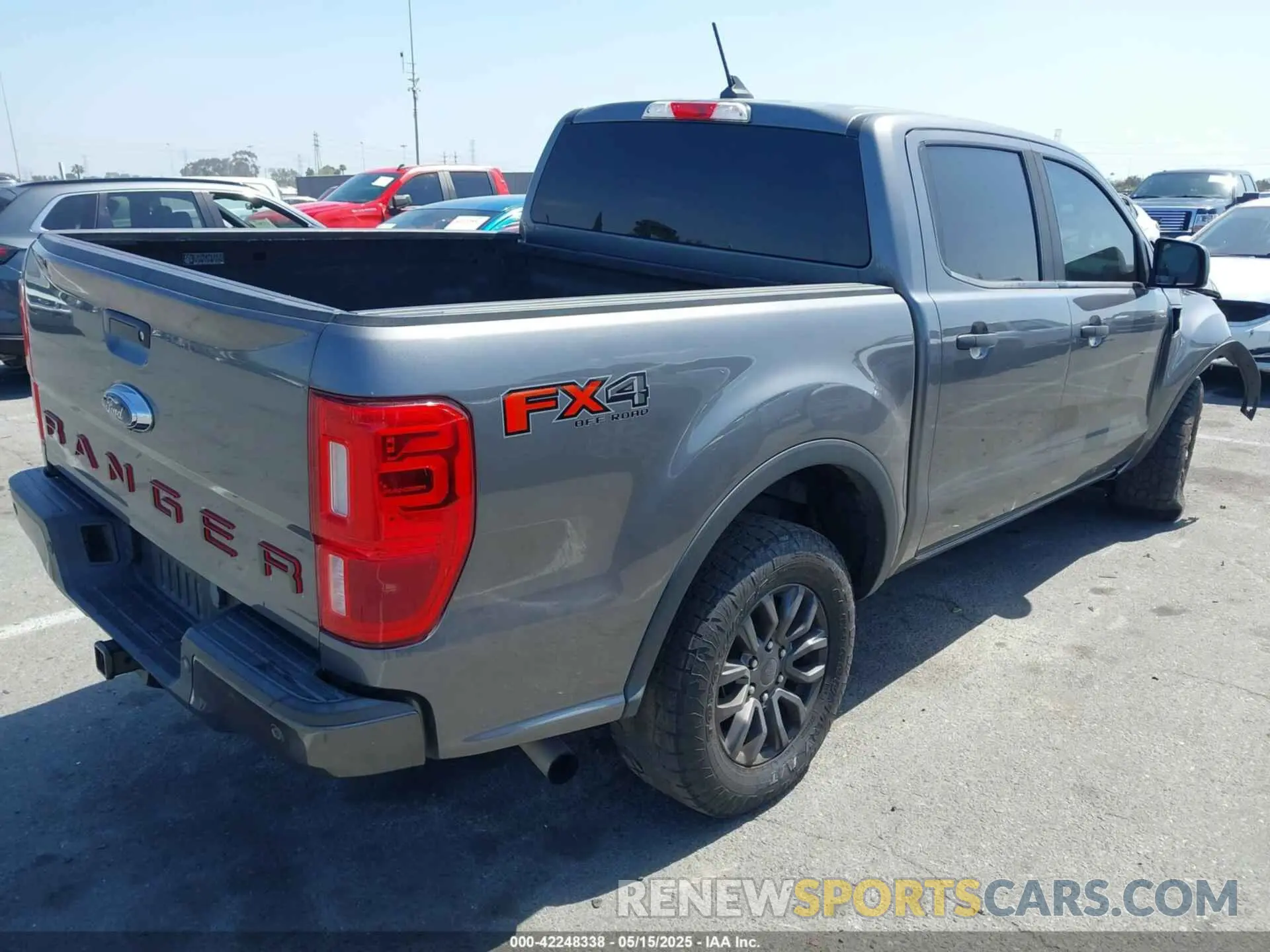 4 fotografías del automóvil dañado 1FTER4FHXMLD25744 FORD RANGER 2021