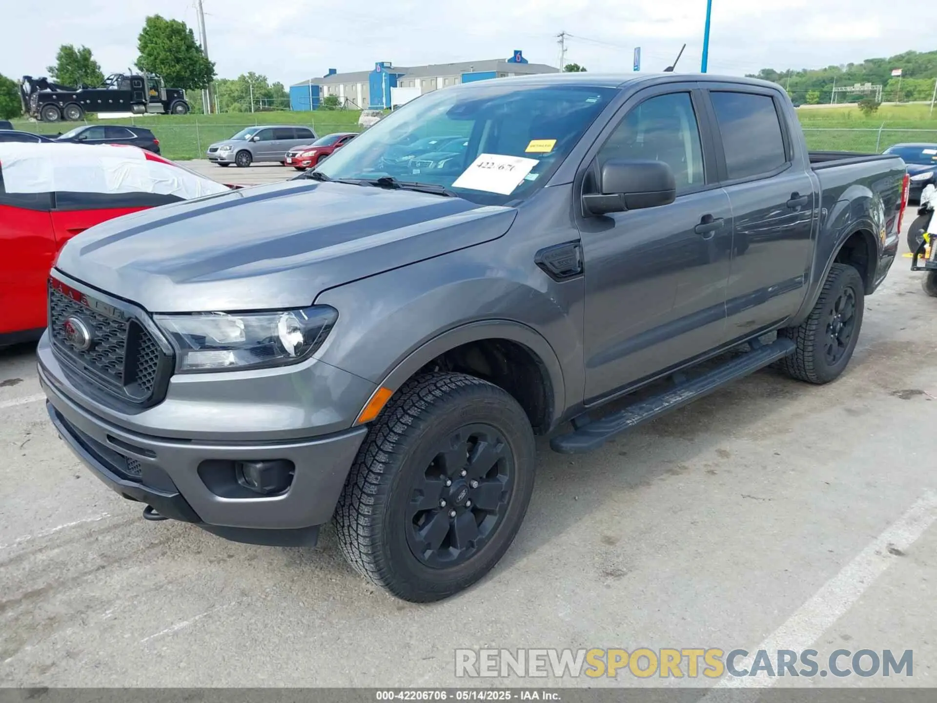 2 fotografías del automóvil dañado 1FTER4FHXMLD98418 FORD RANGER 2021