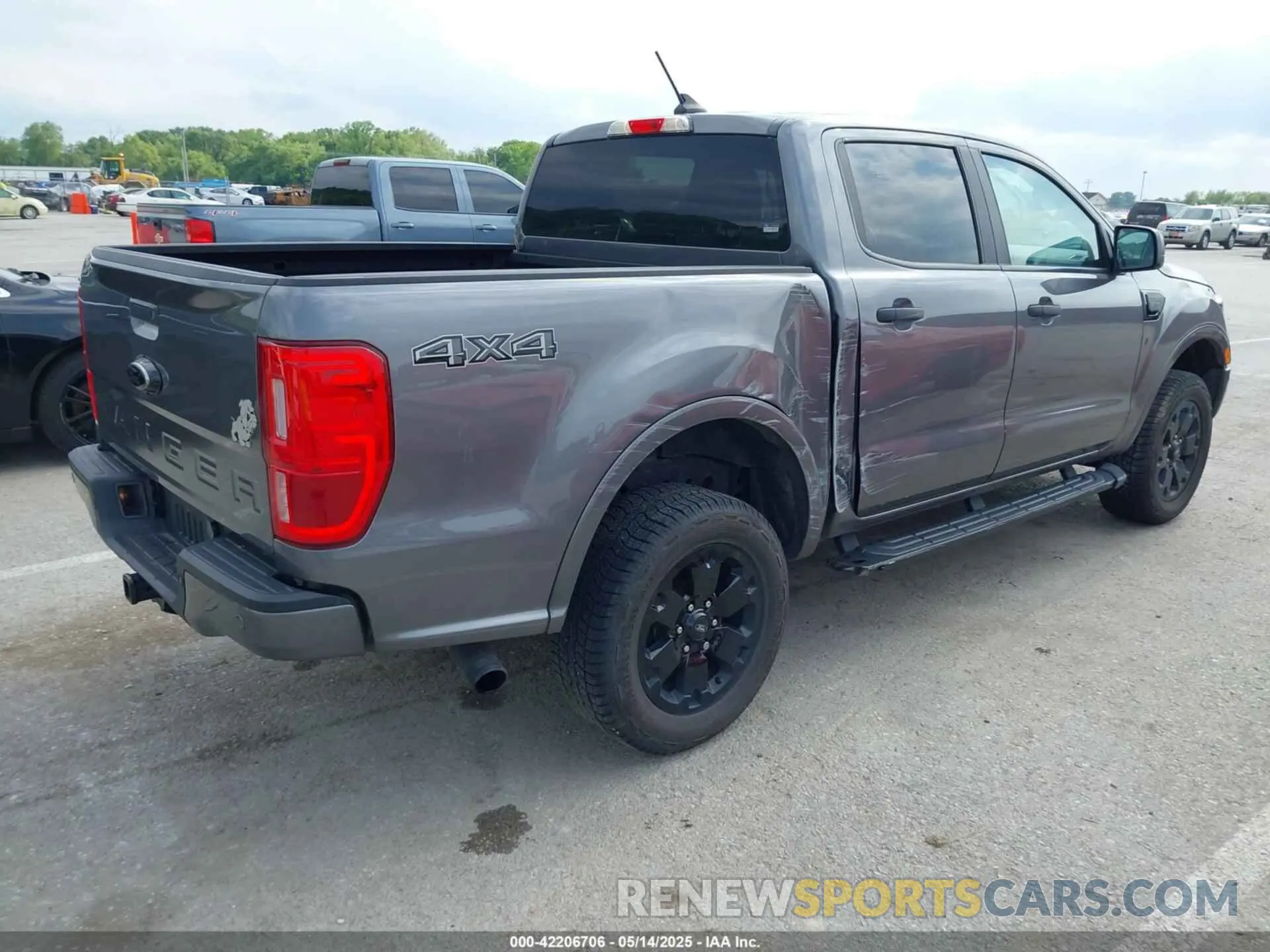 4 fotografías del automóvil dañado 1FTER4FHXMLD98418 FORD RANGER 2021