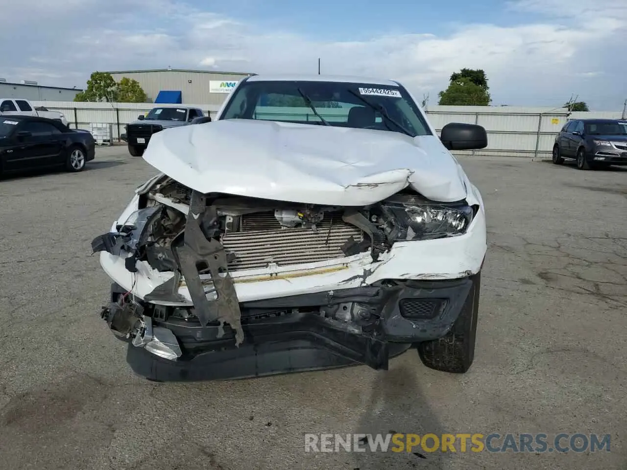 5 fotografías del automóvil dañado 1FTER1EH2NLD08390 FORD RANGER 2022