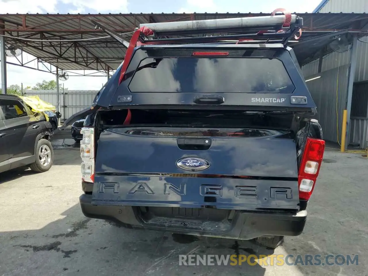 6 fotografías del automóvil dañado 1FTER1EH2NLD09992 FORD RANGER 2022