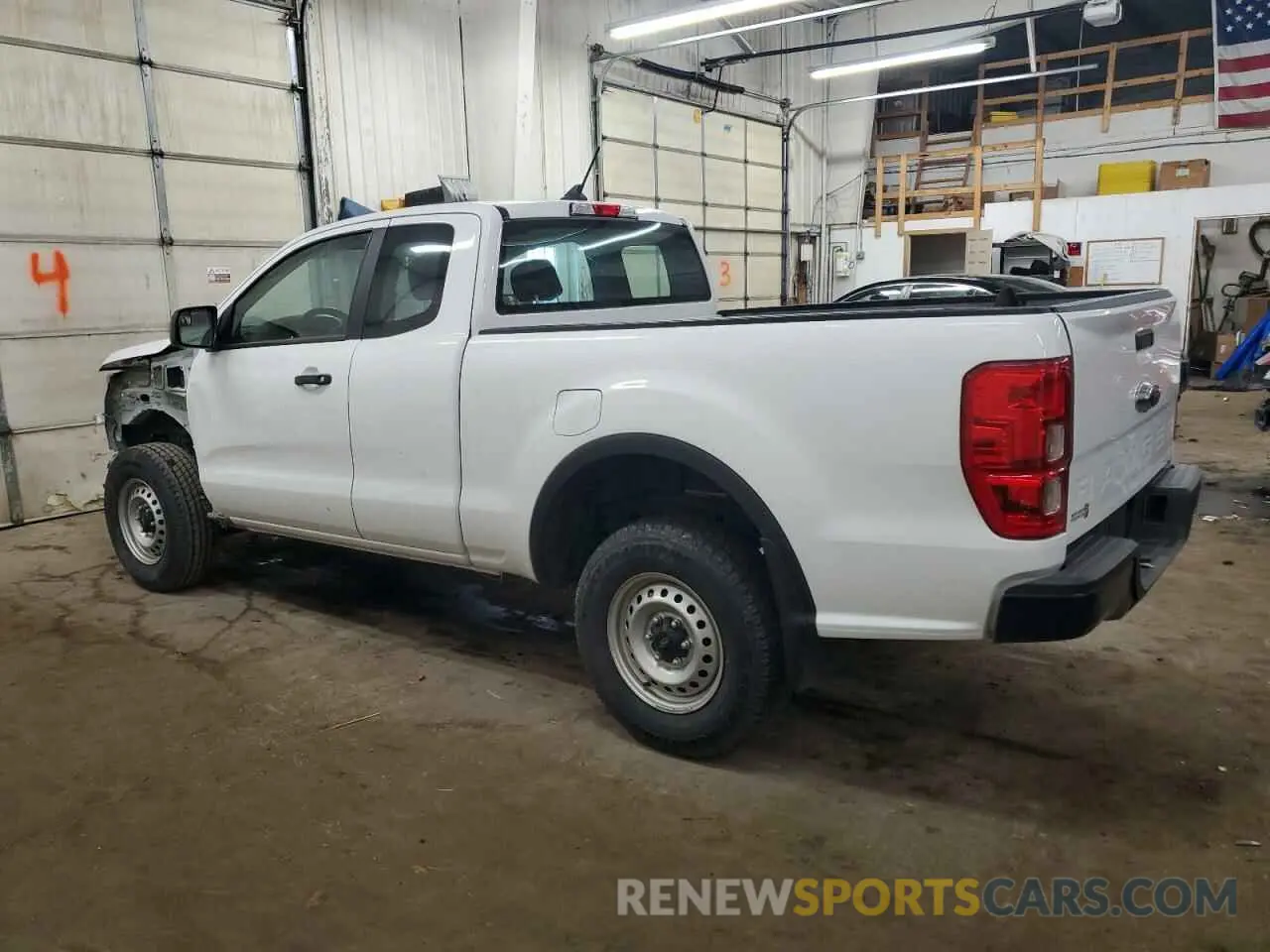 2 fotografías del automóvil dañado 1FTER1EH5NLD50570 FORD RANGER 2022