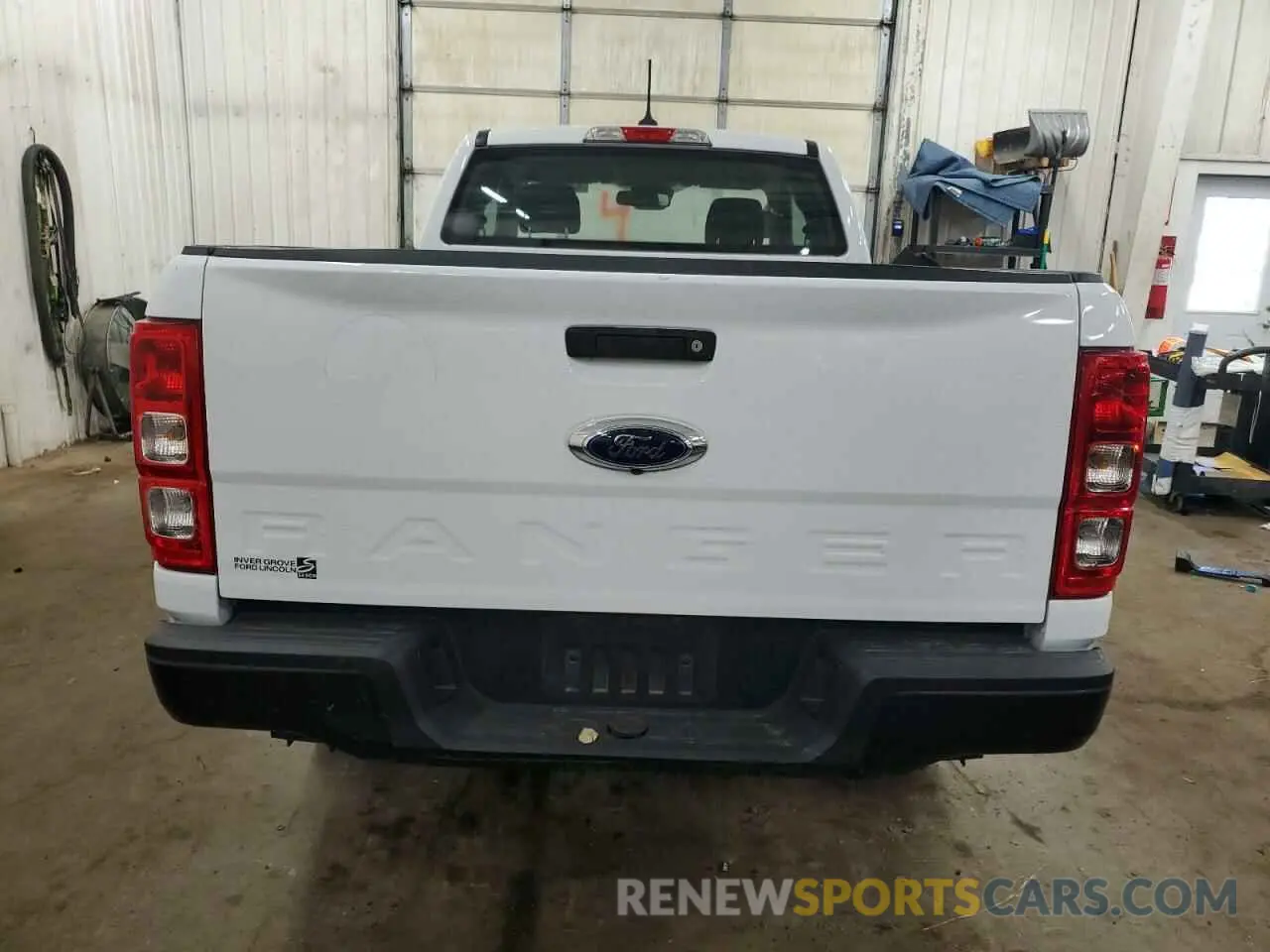 6 fotografías del automóvil dañado 1FTER1EH5NLD50570 FORD RANGER 2022