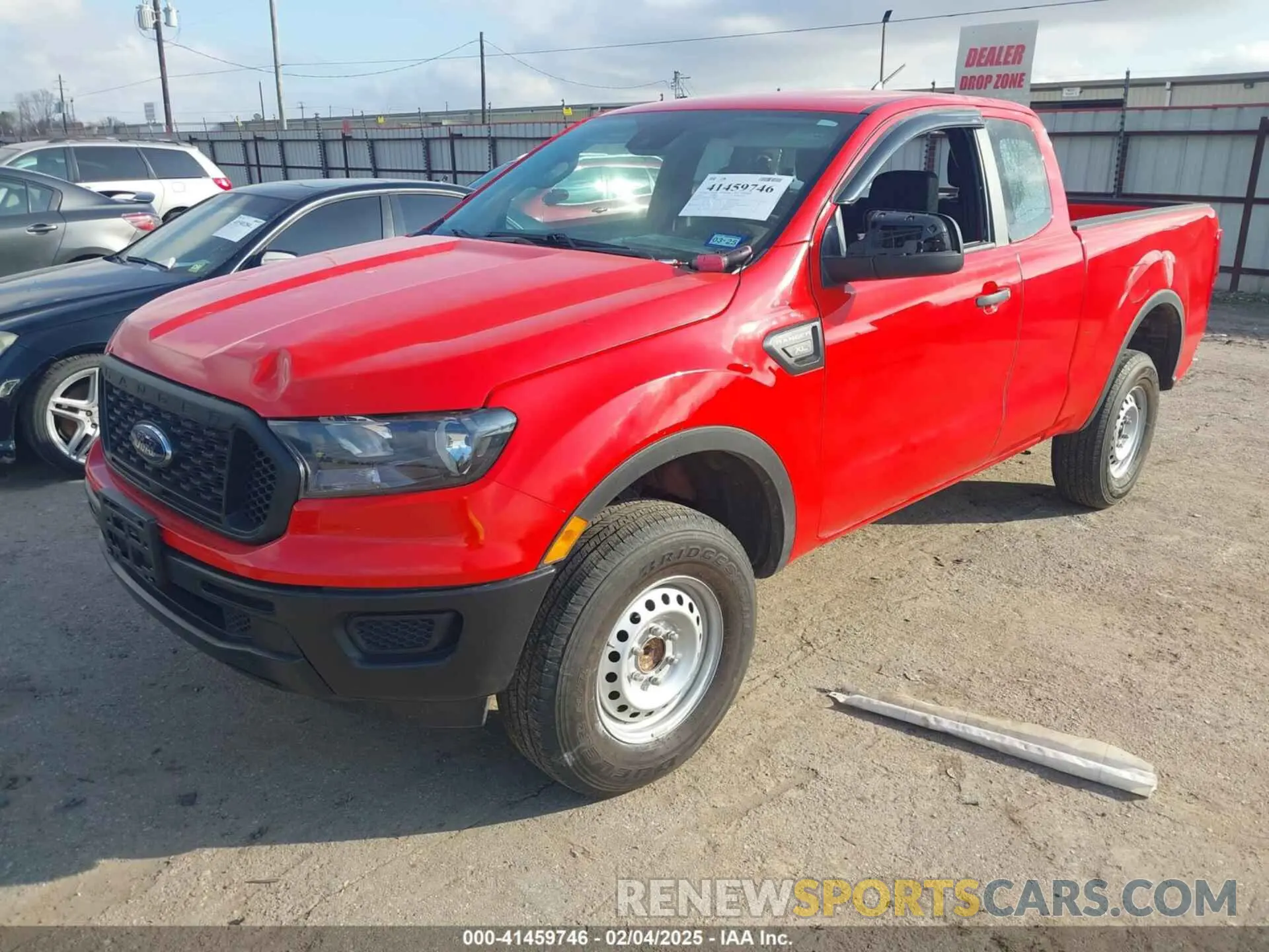 2 fotografías del automóvil dañado 1FTER1EH6NLD18744 FORD RANGER 2022
