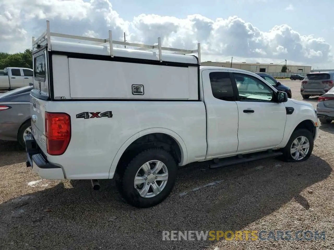 3 fotografías del automóvil dañado 1FTER1FH0NLD20763 FORD RANGER 2022