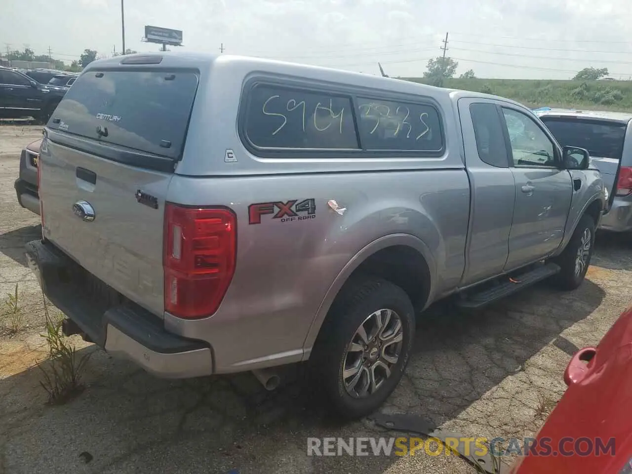 3 fotografías del automóvil dañado 1FTER1FH2NLD44689 FORD RANGER 2022