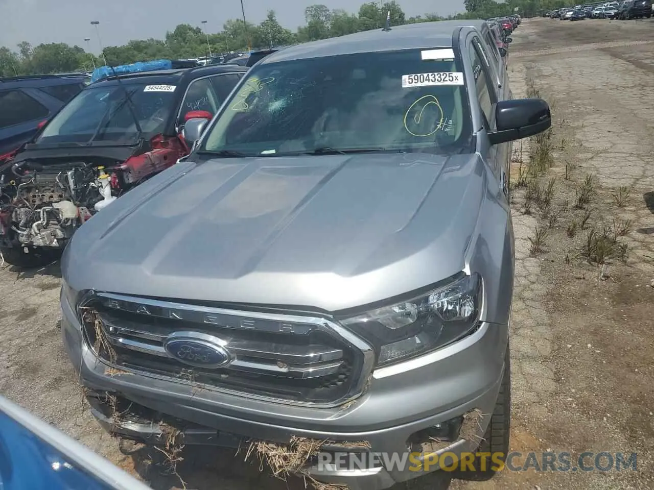 5 fotografías del automóvil dañado 1FTER1FH2NLD44689 FORD RANGER 2022