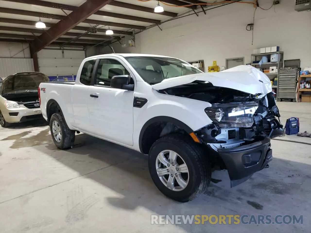 4 fotografías del automóvil dañado 1FTER1FH3NLD19879 FORD RANGER 2022