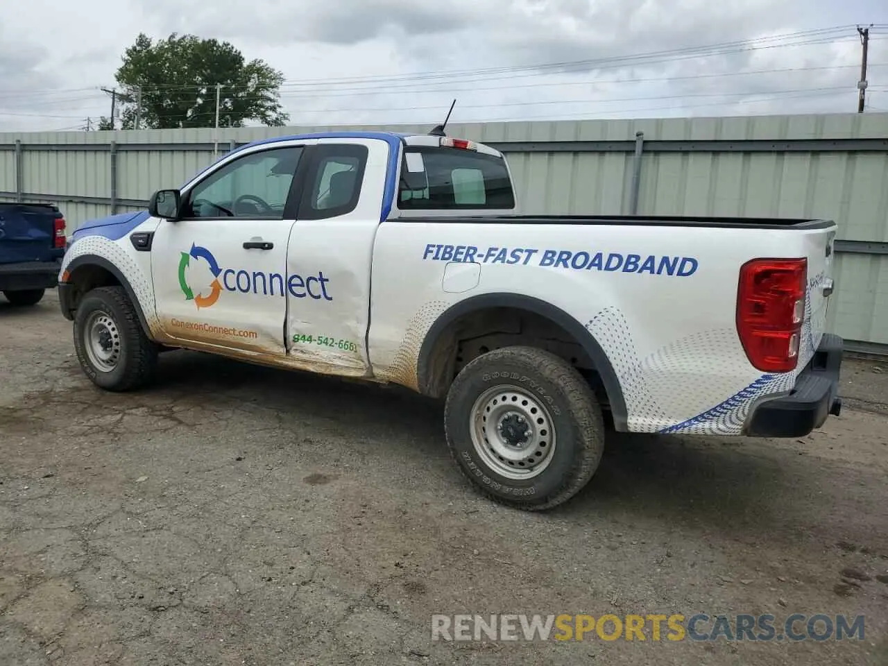 2 fotografías del automóvil dañado 1FTER1FH4NLD45410 FORD RANGER 2022