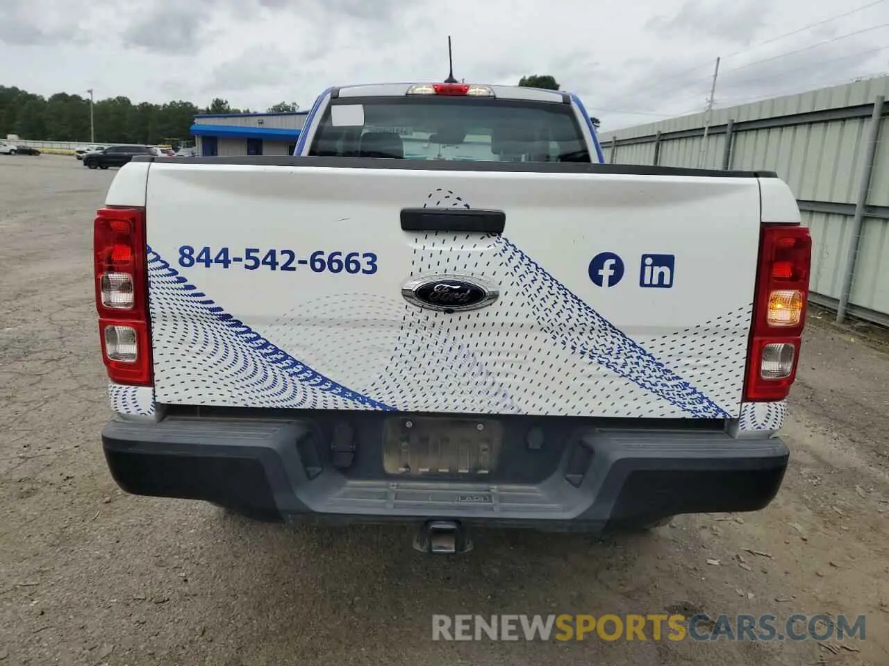 6 fotografías del automóvil dañado 1FTER1FH4NLD45410 FORD RANGER 2022