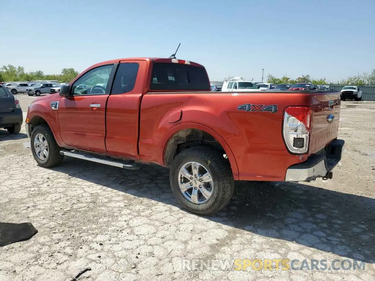 2 fotografías del automóvil dañado 1FTER1FH8NLD47130 FORD RANGER 2022