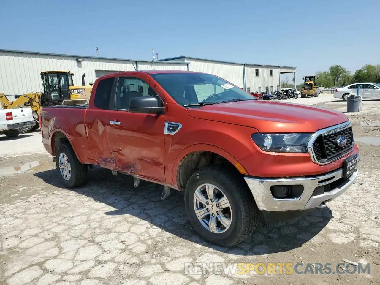 4 fotografías del automóvil dañado 1FTER1FH8NLD47130 FORD RANGER 2022