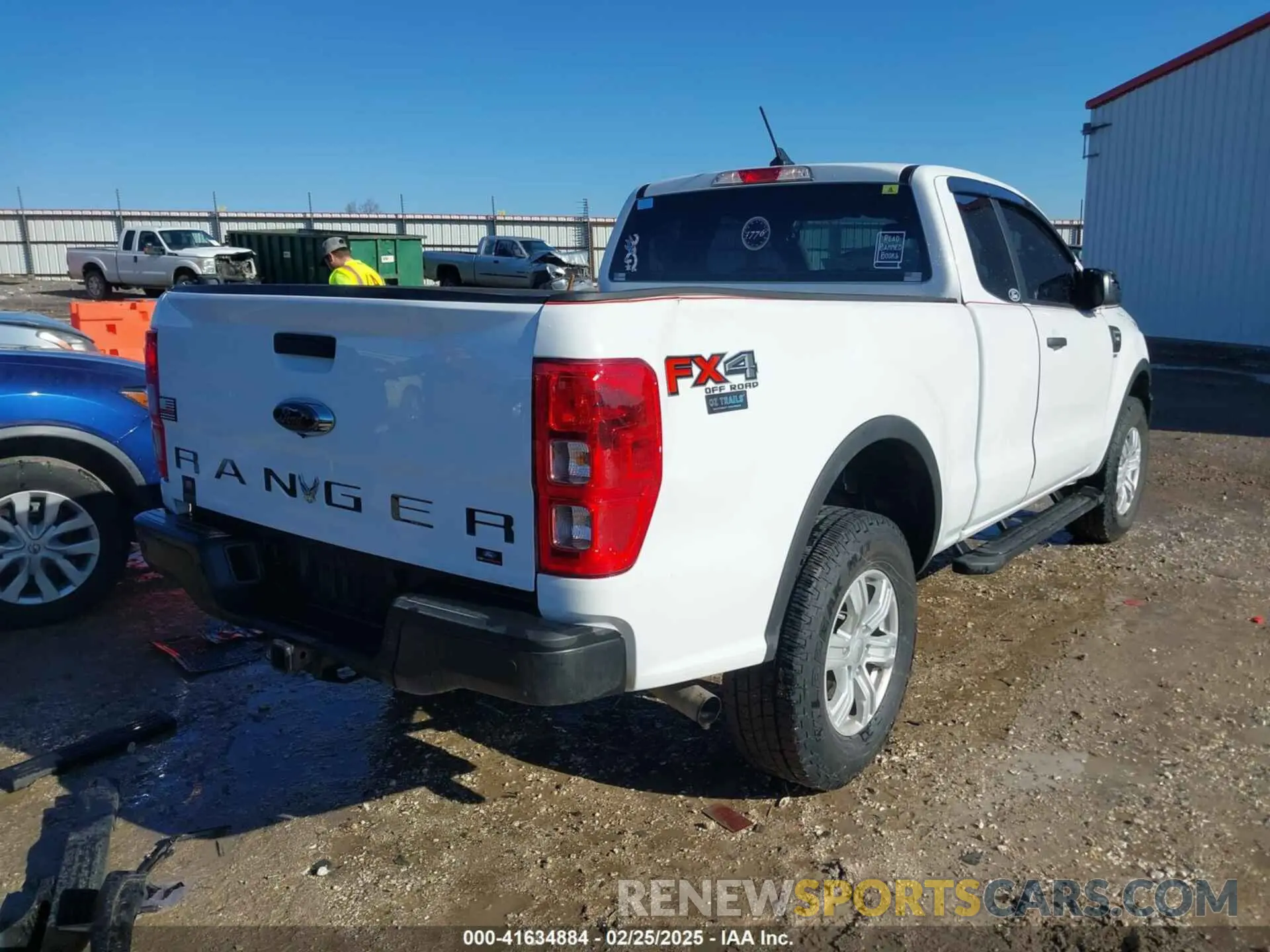 4 fotografías del automóvil dañado 1FTER1FH9NLD49789 FORD RANGER 2022