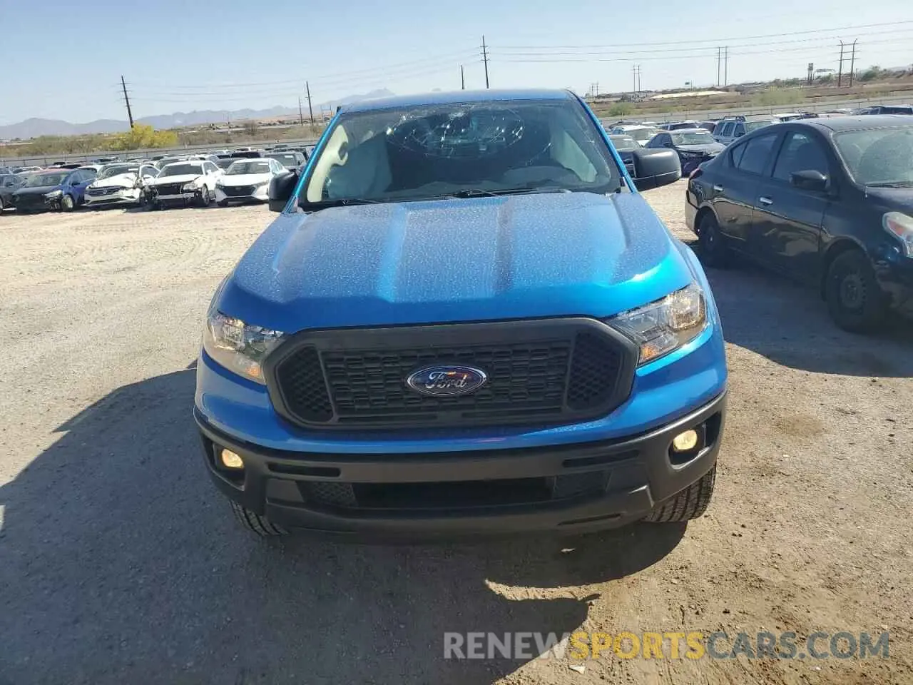 5 fotografías del automóvil dañado 1FTER4EH1NLD03330 FORD RANGER 2022
