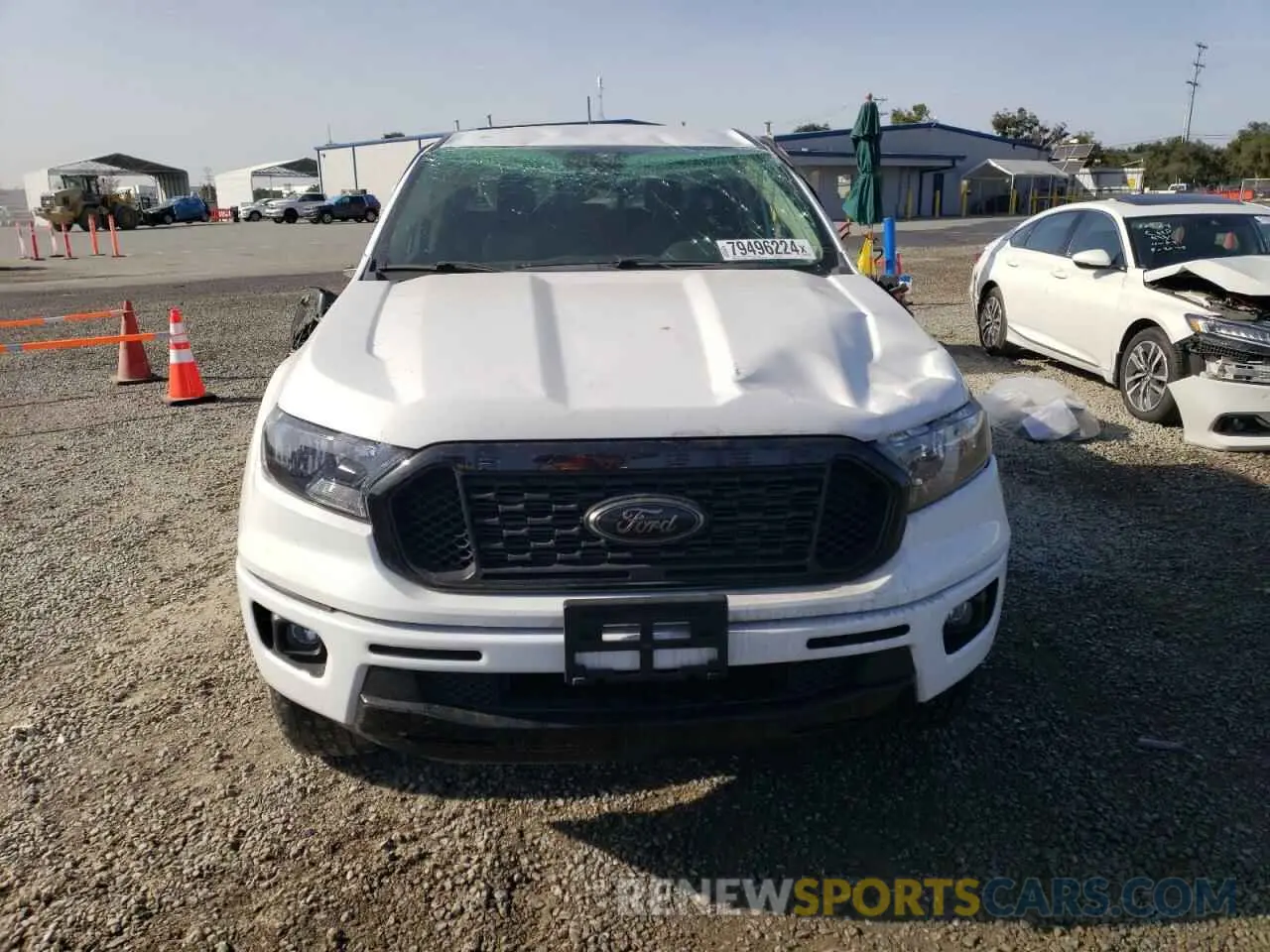 5 fotografías del automóvil dañado 1FTER4EH2NLD43335 FORD RANGER 2022