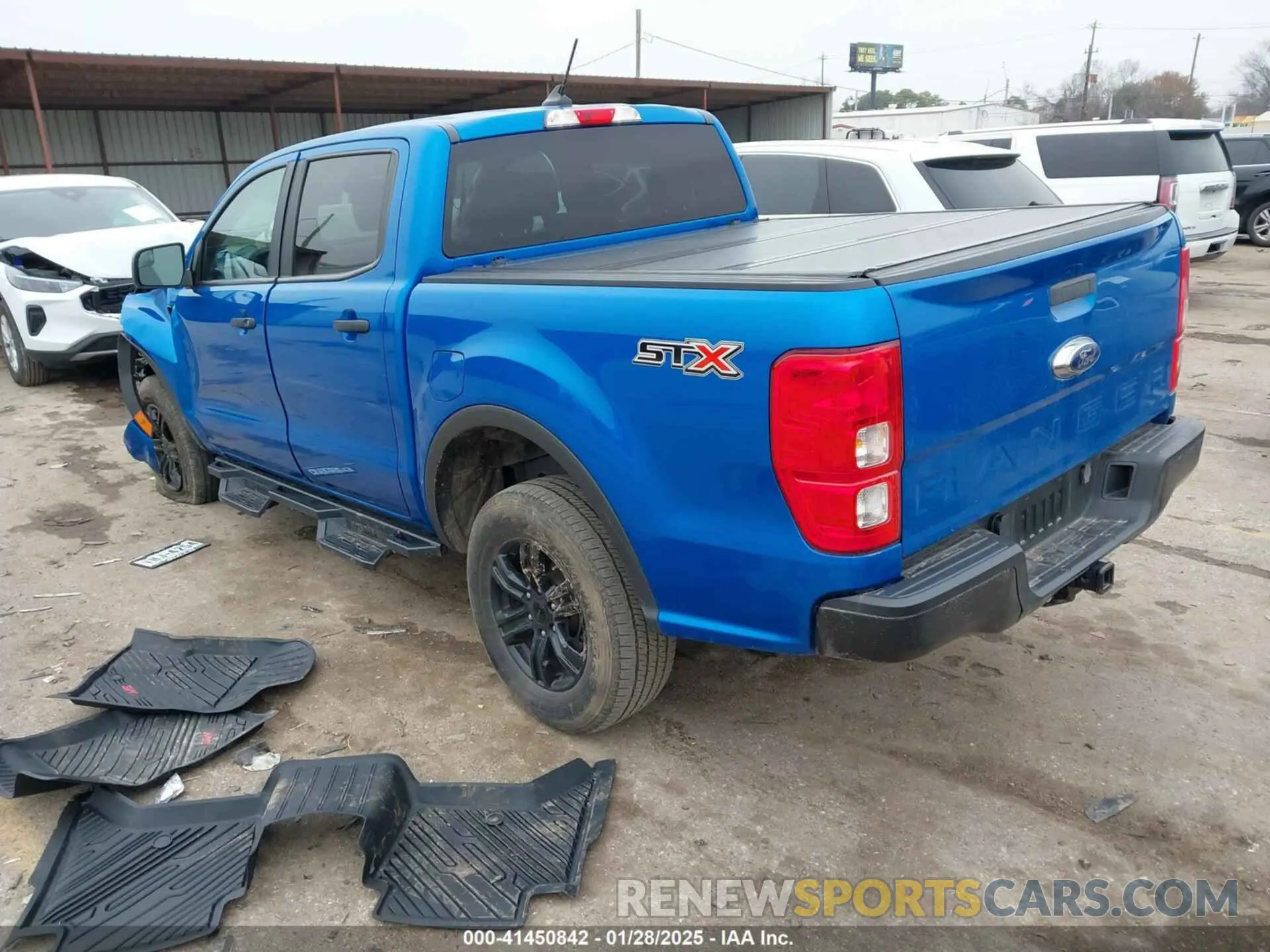 3 fotografías del automóvil dañado 1FTER4EH4NLD16380 FORD RANGER 2022