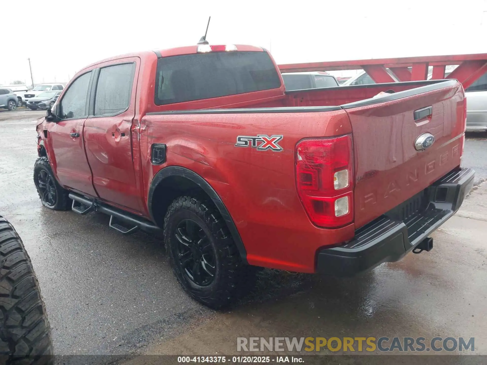 3 fotografías del automóvil dañado 1FTER4EH8NLD03308 FORD RANGER 2022