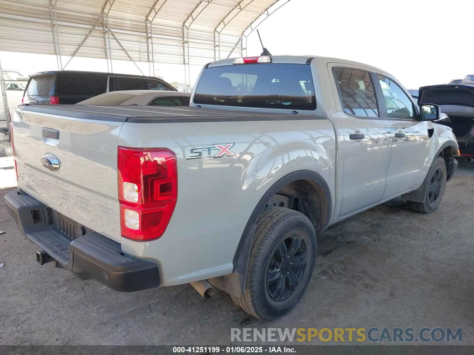 4 fotografías del automóvil dañado 1FTER4EH9NLD13975 FORD RANGER 2022