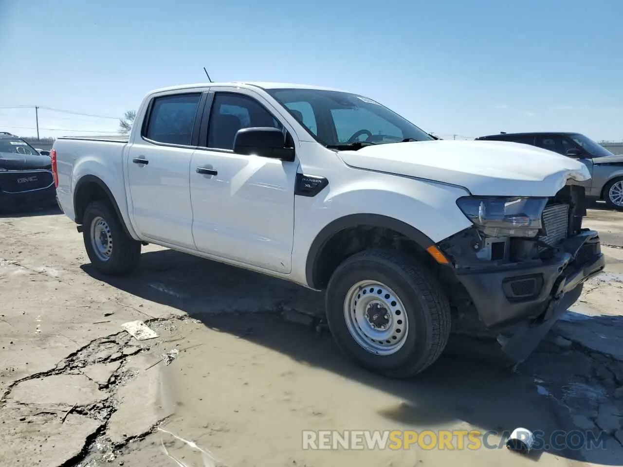 4 fotografías del automóvil dañado 1FTER4EH9NLD53716 FORD RANGER 2022