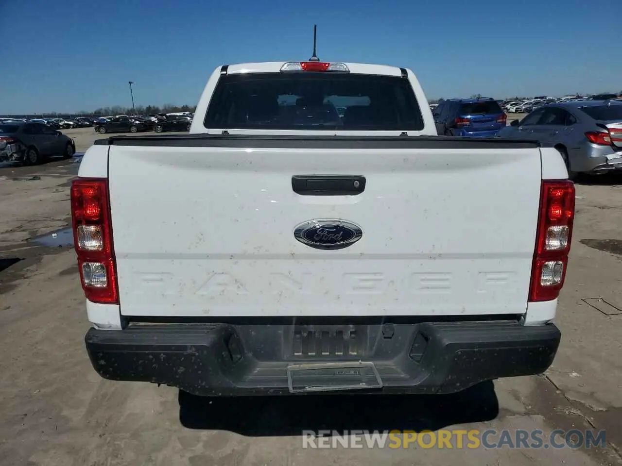 6 fotografías del automóvil dañado 1FTER4EH9NLD53716 FORD RANGER 2022
